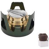 INF Prenosen bakren alkoholni gorilnik z aluminijastim stojalom Green, (5000249156) Cene