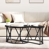 vidaXL Crni hrast Konstruirano drvo, Metal Srednji Dekorativni detalji | shoptok.hr