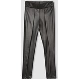 Defacto Girl's Long Faux Leather Leggings | Shoptok.si