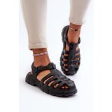 Boto Women's Foam Sandals Roman Black Gasaria | Shoptok.si