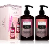 Arganicare Silk Protein Set darilni set s svilenimi proteini 1 kos Cene