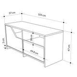 Hanah home nexus shoe cabinet - grey, white greywhite shoe cabinet | ePonuda.com