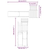  Vanjski set za igru od impregnirane borovine | shoptok.hr