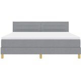  Krevet s opruga kutije Svijetlo siva 180 x 200 cm tkanina | shoptok.hr