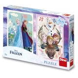 Dino toys Dino frozen: ana i elsa puzzle set 2x77 delova ( 11164 ) Cene
