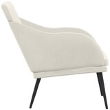  Klupa krem 110 x 76 x 80 cm baršunasta | shoptok.hr