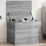  Kutija za pohranu boja hrasta 60x42x46 cm od konstruiranog drva | shoptok.hr