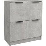  Komoda 2 kom siva boja betona 60x30x70 cm od konstruiranog drva | shoptok.hr