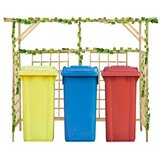  Pergola od impregnirane borovine za tri kante | shoptok.hr