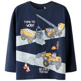 name it majica DR 13249576 NMMOFEK TONKA LS NREG TOP CPLG F modra 122/128 Cene