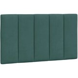  Okvir za krevet s uzglavljem tamnozeleni 90x200 cm baršunasti | shoptok.hr
