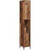 vidaXL Visoki ormarić za kupaonicu Staro drvo 31.5 x 33 x 190 cm | shoptok.hr