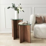 Hanah home Set klub stolića, 2 dijela Lily 40cm Orah | Eponuda.ba