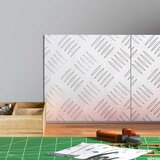  Stepenica Četvrtasti 2 pcs Srebrno 20 x 20 cm Aluminij | shoptok.hr