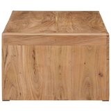 vidaXL Klubska mizica 110x55x35 cm trden akacijev les, (20908405) | Shoptok.si