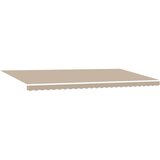  Skrovita tenda S LED lampica Bež 600 × 300 cm Poliester i metal | shoptok.hr