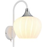 Globo 15548WW - Zidna lampa MAXY 1xE27/40W/230V bela | Eponuda.com