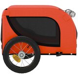  Kolesarska prikolica za hišne ljubljenčke oranžna in črna, (20812688) | Shoptok.si