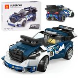  Tehnički blokovi Sportski automobil TAMNOPLAVA BOJA set od 164 dijela + naljepnice ZA5745 | shoptok.hr