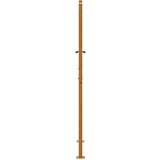 vidaXL Vrtna vrata 105x180 cm Preperevanje dizajn jeklenih listov | Shoptok.si