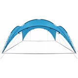 Šator za zabave u obliku luka 450 x 450 x 265 cm svjetloplavi