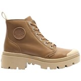 Palladium Gležnjarji PALLABASE LEATHER Kostanjeva Cene