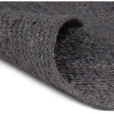 vidaXL Preproga iz jute okrogla ročno delo 180 cm temno siva Cene