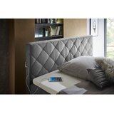 Meise Möbel Sivi boxspring krevet s prostorom za odlaganje 180x200 cm Messina – | shoptok.hr