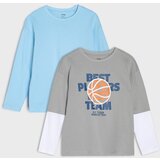 Sinsay Pamučna majica kratkih rukava 2 pack | shoptok.hr