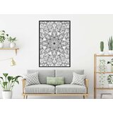  Poster - Colourless Mandala 30x45 | shoptok.hr