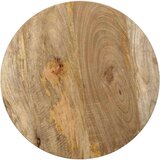 vidaXL Stranska mizica Ø50x40 cm Masivni les Mango | Shoptok.si