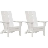  Vrtna stolica 2 pcs Bijelo 80.5 x 74.5 x 92 cm Polietilen | Eponuda.com