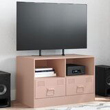 Maison Chic TV omarica - TV enota - Televizijska omarica roza 67x39x44 cm jeklo, (21700630) | Shoptok.si
