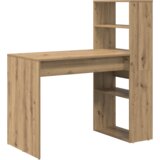 vidaXL Stol s pohranom Umjetnički hrast 113x54x120 cm Inženjerska drva | shoptok.hr