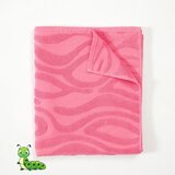 Plažni peškir talas pink - 70x170