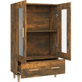  Komoda boja dimljenog hrasta 70 x 31 x 115 cm konstruirano drvo | Eponuda.com