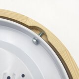  Plafonsko svetlo NATURAL MODERN 1xE27/15W/230V prečnik 27,5 cm borovina Slike