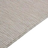  Vanjski tepih ravnog tkanja 120 x 170 cm svijetlo sivi | shoptok.hr