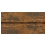 Ormarić za umivaonik boja dimljenog hrasta 90x38,5x45 cm drveni | shoptok.hr