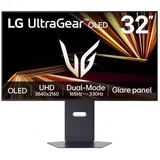Monitor 31,5 OLED 32GX850A-B UltraGear, 3840x2160, 2x HDMI, DP, 330/165 Hz - - 31.5 - črna - 714.1 x 620.9 x 249.8 mm - 9,1 kg - 36 - F - Avtera