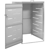  Enojna lopa za smetnjak 69x77,5x115 cm nerjaveče jeklo, (20753620) | Shoptok.si