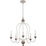 Elstead Lighting Elstead Hartsville Lestenec s 5 lučmi, zaključek Beachwood, E14, (22099698) | Shoptok.si