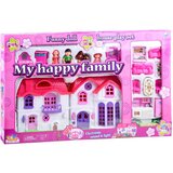  Sklopiva kućica HOUSE s figuricama i namještajem | shoptok.hr
