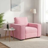 SOFA fotelja roza 100x78x84 cm baršun | shoptok.hr