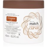Match. Science of Curves vlažilna krema za valovite in kodraste lase 450 ml | Shoptok.si