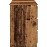 vidaXL Pisalna miza starinski les 140x50x77 cm inženirski les | Shoptok.si