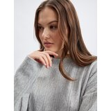 Orsay Light grey women's patterned sweater | shoptok.hr