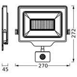 Ledvance LED spoljni reflektor sa senzorom FLOODLIGHT LED/100W/230V IP44 | Eponuda.com