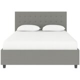 Støraa Sivi tapecirani bračni krevet 140x200 cm Emily – | shoptok.hr