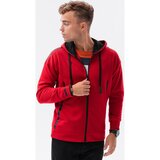 Ombre Puloverji Moška jopica (B1076RED) pisana | Shoptok.si
